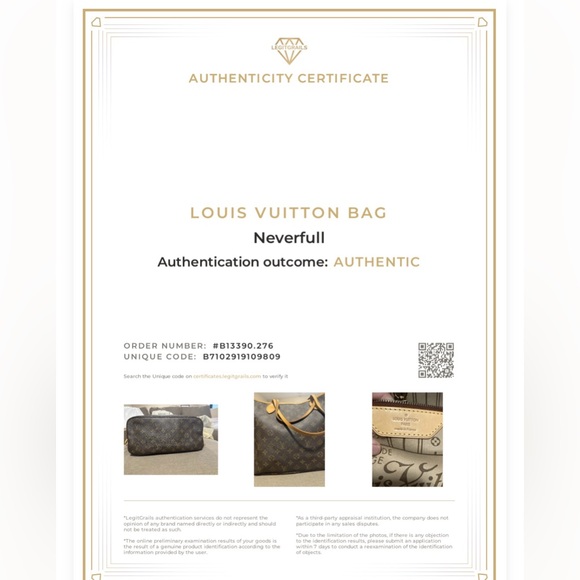 LOUIS VUITTON MONOGRAM NEVERFULL MM TOTE BAG - Picture 14 of 14